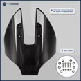 thumbnail image 6 of Five Oceans Hydrofoil, Hydrofoil for Outboard Motor, Hydro-Stabilizer Fins for Outboards and Stern Drive, for Motors at a Horsepower Range of 40-250HP, Black - FO4469, 6 of 7