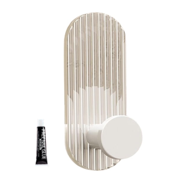 Gancho para toallas de baño, soporte de papel higiénico, ganchos para abrigos, ropa, abrigo, albornoz, armario, percha para puerta de armario, para Blanco Macarena Ganchos de pared