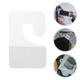 thumbnail image 1 of HONMEET 250Pcs Plastic Retail Display Hanging Tabs Rectangular and Durable for Retail Packaging and Stores, 1 of 8