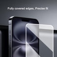 thumbnail image 5 of P2N Screen Protector & Camera Lens for iPhone 16 (6.1 inch) – 9H Tempered Glass, Case-Friendly, HD Clarity, Scratch Resistant, Anti-Fingerprint, Bubble-Free Install (3+3 Pack), 5 of 6