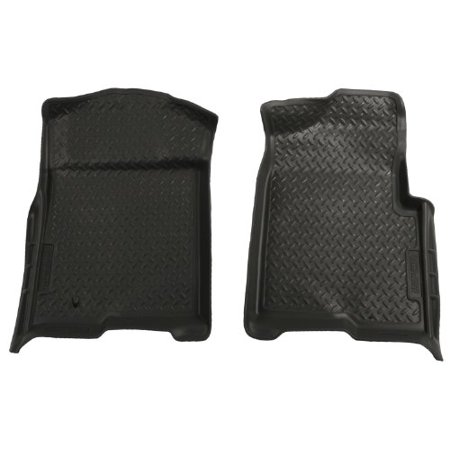 Husky Custom Molded Cargo Liners - Husky Liners Classic Style Custom Fit Molded Front Floor Liner for Select Ford F-150 Models (Black)