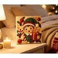 thumbnail image 5 of Christmas Santa Pearl Art DIY Kit, Warm Cute 3D Diamond Art Painting Crafts for Adults, DIY Winter Home Decor Wall Art, Beginner DIY Seasonal Party Gift, 5 of 8