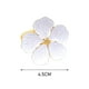 thumbnail image 2 of Juego De 6 Uds. De Servilleteros De Flores, Servilletero Dorado, Servilletero Blanco Floral, Hebillas, Decoración De Mesa De Cena Para Boda, Fiesta, Acción De Gracias Advancent HA036652-00, 2 of 6