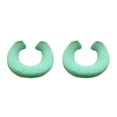 thumbnail image 2 of Transemion Durable Bathroom Pad Tear-resistant And U/O Shape Options Wear-resistant Green 2Set, 2 of 6