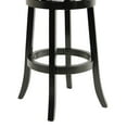 thumbnail image 5 of Boraam Augusta 29in. Swivel Wood Bar Stool, Black Finish, 5 of 6