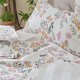 thumbnail image 4 of Kingrest Juego de Edredón de Algodón 100% Orgánico con Estampado Floral de Lujo Tamaño King, Juego de Cama Acolchado con Colcha, con 2 Fundas de Almohada a Juego, para Todas las Estaciones, 4 of 5