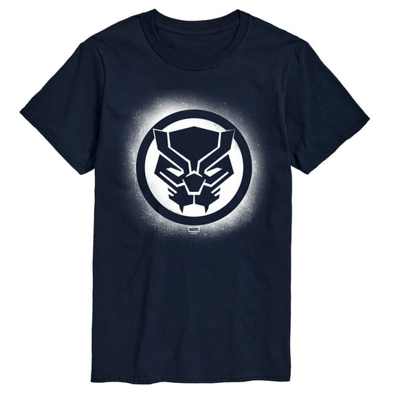 Marvel - Black Panther Spray Paint Logo - Men's Short Sleeve Graphic T-Shirt