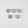 thumbnail image 2 of Whirlpool W10698166 Genuine OEM Knob Kit For Gas Ranges, Set of 5, Stainless Steel, 2 of 2