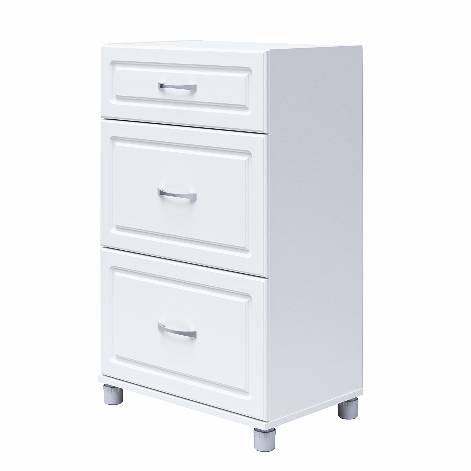 Systembuild Evolution Kendall 24" 3 Drawer Base Garage Storage Cabinet, White - image 5 of 19