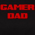 thumbnail image 3 of CafePress - GAMER DAD T Shirt - Women's Traditional Fit Dark T-Shirt, 3 of 4