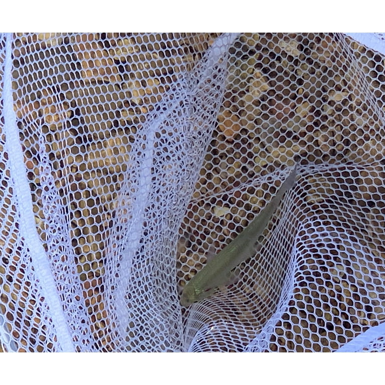 Frabill Baitwell Landing Vinylon Fishing Net with Wooden Handle