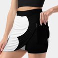 thumbnail image 2 of Bold Retro Contrast Flower Graphic Women's skirt With Hide Pocket Tennis Skirt Golf Skirts Badminton Skirts Running skirts Mary, 2 of 6