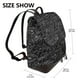 thumbnail image 2 of Fotbe Black Scientific Mochila Bolso con Estampado para Mujer, Mochila Antirrobo de Nylon Impermeable, Bolsa Ligera de Hombro, 2 of 4
