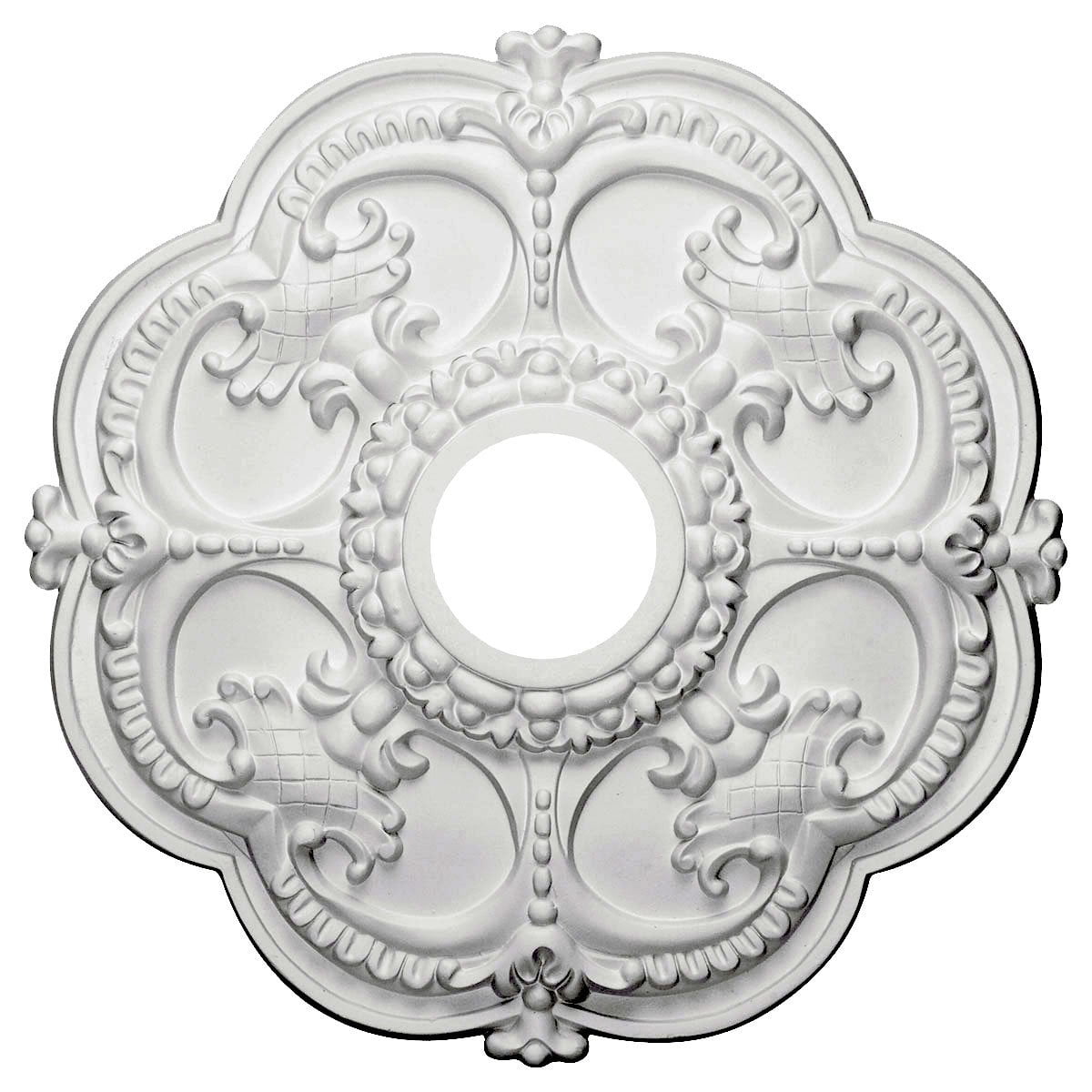 Cm17ro 18 Inch Od X 3 1 2 Inch Id X 1 1 2 Inch Rotherham Ceiling Medallion Modeled After Original Historical Patterns And Designs By Ekena Millwork