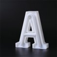 thumbnail image 3 of Led Usb Letter Lights Light Up White Plastic Letters Standing Hanging A-Z &,Christmas Lights Led 50 Count, 3 of 4