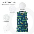 thumbnail image 3 of Naloa Little Pirate Crocodile Basketball Jersey Reversible Men's Mesh Athletic Sports Shirts Training Practice S-4XLMedium, 3 of 6