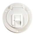 thumbnail image 3 of RV Designer B120 Basic Cable Hatch - Round, Polar White, 3 of 3