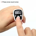 thumbnail image 5 of Finger Tally Counter 0-99999 5 Digital LED Display for Sports Counting, White, 3 Pack, 5 of 5