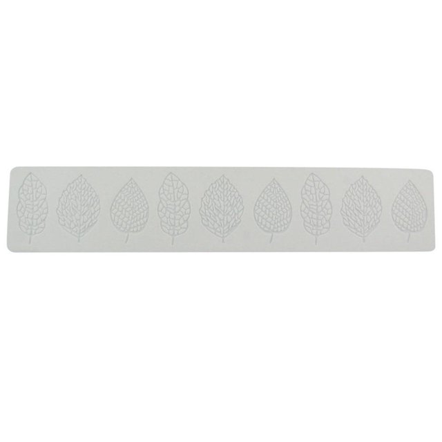 Moldes Fondant Con Forma Hoja Silicona Molde Chocolate para Pasteles Y Pasteles