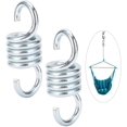 thumbnail image 5 of 2 Piece 7mm Hammock Chair Spring, 1102.3 lb Weight Capacity Heavy Duty Hammock Spring Hooks, Durable Galvanized Iron Extension, 5 of 5