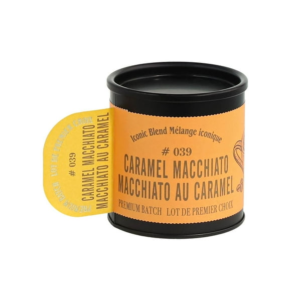 Aroma Light 8oz Caramel Macchiato Soy Wax Blended Scented Candle,1 cotton wick