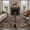 ARN015-MIDNIGHT ZEBRA, variant on KUETH 2x3 Leopard Area Rugs Machine Washable Rugs for Living Room, Non Slip Flat Pile Rug with Rubber Backing, Modern Rug for Entryway Bedroom Dining Room Home Office