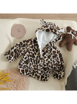 Adorable Patchwork Coffee & Creme Rabbit Fur Children\s Bomber Jacket