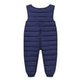 thumbnail image 4 of Uccdo 12M-5T Toddler Boys Girls Winter Down Snow Pants Overalls Snowsuit Kids Warm Snow Bibs Zipper Jumpsuits, 4 of 8