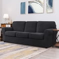 thumbnail image 2 of CHUN YI Stretch Checks Spandex Sofa Cover Separate Backrests Cushions Cover Slipcover, 2 of 5