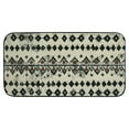 thumbnail image 2 of Jiayy  Moroccan Bathroom Rug Entryway Rugs Indoor, Washable Entry Rug Small Area Rug Non-Slip Thin Rug Soft Bath Mat Low-Pile Indoor Door Mat Floor Carpet for Entrance Kitchen 19.68*39.37 in, 2 of 6