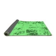 thumbnail image 2 of Ahgly Company Indoor Round Oriental Emerald Green Modern Area Rugs, 7' Round, 2 of 4