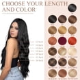 thumbnail image 4 of Extensiones de cabello YNSNR Natural Black/Chestnut con cinta adhesiva, 20 pulgadas, 4 of 6