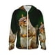 thumbnail image 1 of Fotbe Squirrels Eating Peanuts On The Tree Chaqueta con Protección Solar UPF 50+ para Hombre y Mujer, Camisa con Capucha y Bolsillos-3X-Large, 1 of 7
