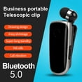 thumbnail image 4 of Écouteurs à Col avec Microphone, Casque à Réduction de Bruit pour Affaires, Noir, 4 of 8