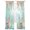 Teal, variant on Marine Life Sheer Curtains 96 Inch Length 2 Panels for Living Room, Nautical Underwater Coral Shell Starfish Watercolor Voile Kitchen Curtain Set, Luxury Privacy Drapes Window Treatment for Bedroom