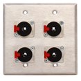 thumbnail image 1 of Placa de pared Proco WP2023 con 4 conectores TRS con bloqueo, 1 of 1