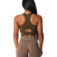 thumbnail image 3 of Sujetador deportivo sin costuras Nvgtn Sculpt de licra para mujer, ropa interior deportiva transpirable elástica para realce de pecho, 3 of 5