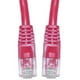 CableWholesale 13X6-071HD Cat6a Rouge Ethernet Patch Cable Snagless Moulé Boot 500 MHz 100 Pieds – image 1 sur 1
