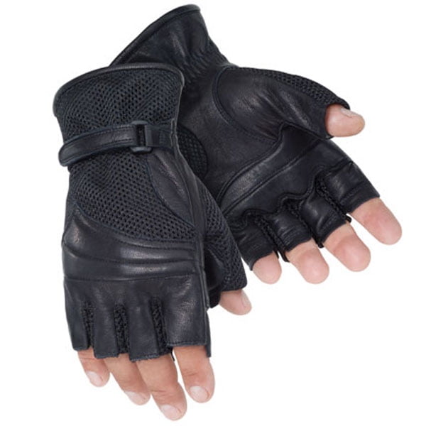 armored fingerless gloves