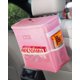 thumbnail image 1 of HOTOR Cubo de basura para coche con tapa y bolsillos de almacenamiento – Organizador 100% a prueba de fugas, cubo de basura impermeable, cubo de basura multiusos para coche, 2 galones, negro, 1 of 4