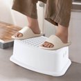 thumbnail image 5 of CozyFiel Kids Non‑Slip Step Stool, 35 x 25 x 15 cm Robust Plastic Potty Step Stool for Bathroom Household Use, 5 of 9