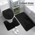 thumbnail image 3 of Conjunto De La Alfombra De Baño De Entrenamiento Para El Inodoro Diseño En Forma De Alfombra Suave Y En Forma De Cubierta Con Tapón De Cubierta De Agua Lavable De Agua Con, 3 of 7