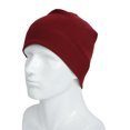 thumbnail image 3 of Skull Caps for Men Liner Unisex Solid Color Multifunction Headgear Sun Protection Hair Accessories Skiing red, 3 of 6