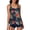Navy, variant on Women Two Piece Tankini Swimsuit Tummy Control Long Torso Top and High Waisted Boyshorts Bathing Suits