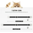 thumbnail image 2 of 5 Pack Reflective-Breakaway Cat Collars with Bells,Adjustable Small Cat Collar,Ideal for Girl Cats Male Cats Kittens Puppies,Pet Supplies Stuff Accessories 7.9" - 13", 2 of 7