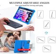 thumbnail image 4 of Hoibon For KADYBE ANTEMPER D115/YOSAVlOR YQCP20 Tablet/Vortex TAB10/DOOGEE T10 T10S T10 Pro/TOOTON/For kimlok 2024 10.1 inch Case with [Kickstand] [Case for Kids Kids Friendly] Silicone Case - 2*Blue, 4 of 7
