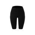 thumbnail image 5 of Abcnature Plus Size Shorts, Womens Athletic Shorts, Women Basic Slip Bike Shorts, Compression Workout Leggings Yoga Shorts, Comfy Beach Shorts, Yoga Pants, Cycling Sport Shorts Black XL, 5 of 5