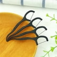 thumbnail image 2 of Premium Eco Dental Floss Picks - 50*2 100pcs flosser Value Pack Biodegradable Flossers, 2 of 4