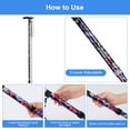 thumbnail image 3 of SupreGear Folding Cane, 5-Level Lightweight Collapsible Adjustable Height Walking Stick for Seniors and Adults, 3 of 8