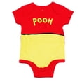thumbnail image 5 of Disney Clothes Baby Boys 3-Pack Bodysuits – Winnie the Pooh Newborn Outfit Set (Red/Orange/Tan) – 6/9M, 5 of 10